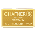 25 g Goldbarren C. Hafner