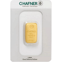 250 g Goldbarren C. Hafner