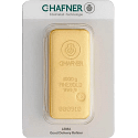 1 kg Goldbarren C. Hafner