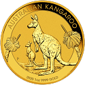 1 Unze Gold Australien Känguru - diverse Jahrgänge