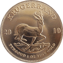 1 Unze Gold Krügerrand diverse Jahrgänge