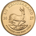 1/2 Unze Gold Krügerrand diverse Jahrgänge