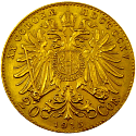 6,10 g Gold Österreich 20 Kronen
