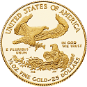 1/2 Unze Gold American Eagle - diverse Jahrgänge