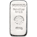 500 g Silberbarren Heraeus