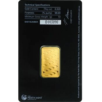 10 g Goldbarren Perth Mint – Bild 2
