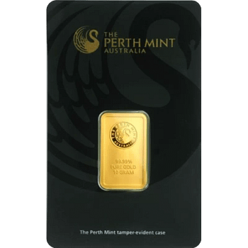 10 g Goldbarren Perth Mint