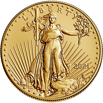 1/10 Unze Gold American Eagle diverse Jahrgänge