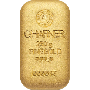 250 g Goldbarren C. Hafner – Bild 3