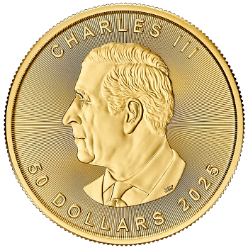 1 Unze Gold Maple Leaf 2025