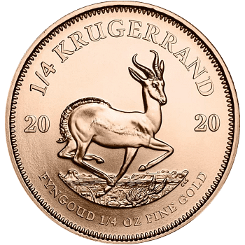 1/4 Unze Gold Krügerrand diverse Jahrgänge – Bild 4