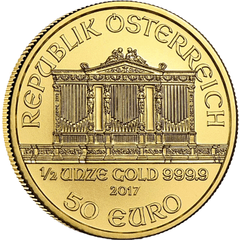 1/2 Unze Gold Wiener Philharmoniker - diverse Jahrgänge – Bild 4