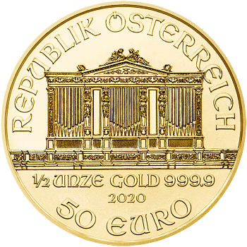 1/2 Unze Gold Wiener Philharmoniker - diverse Jahrgänge – Bild 5