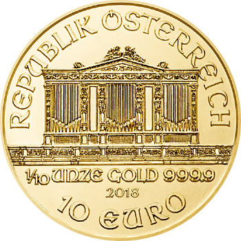 1/10 Unze Gold Wiener Philharmoniker diverse Jahrgänge – Bild 4