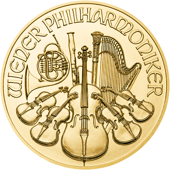 1/10 Unze Gold Wiener Philharmoniker diverse Jahrgänge – Bild 2