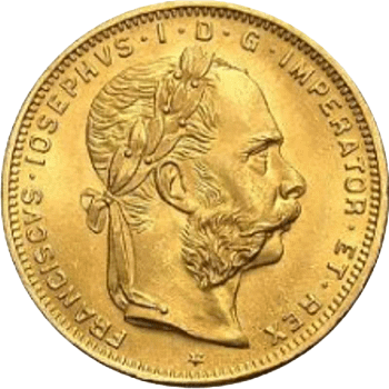 5,81 g Gold Österreich 8 Florin