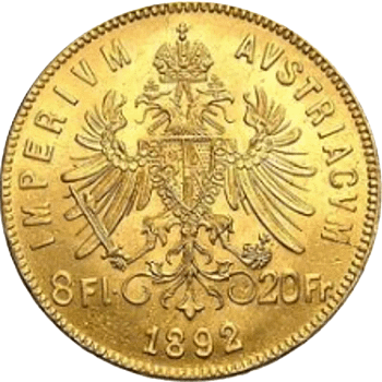 5,81 g Gold Österreich 8 Florin – Bild 2