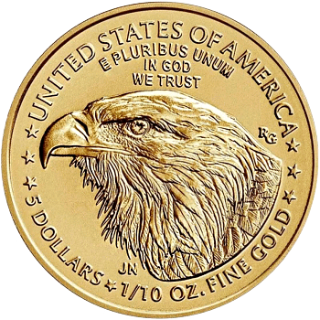 1/10 Unze Gold American Eagle diverse Jahrgänge – Bild 4