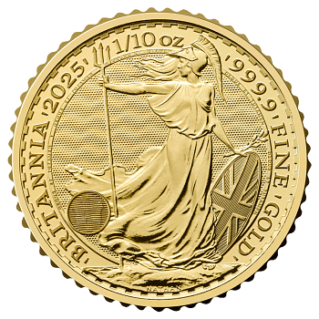 1/10 Unze Gold Britannia 2025