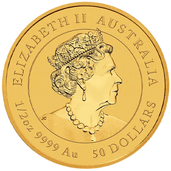 1/2 Unze Gold Australien Lunar Serie III Hase 2023 – Bild 2