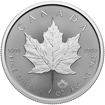 1 Unze Silber Maple Leaf 2025
