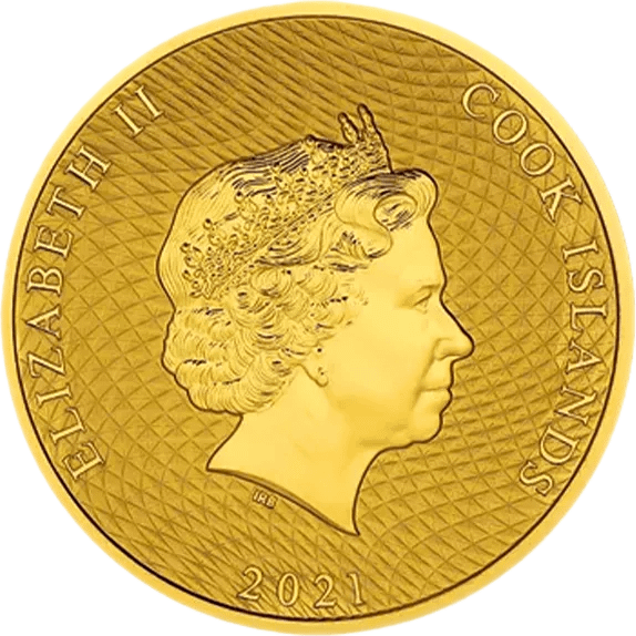 1 Unze Cook Islands Gold - Bounty 2021 – Bild 2