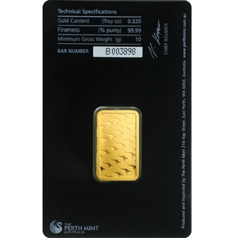 10 g Goldbarren Perth Mint – Bild 2