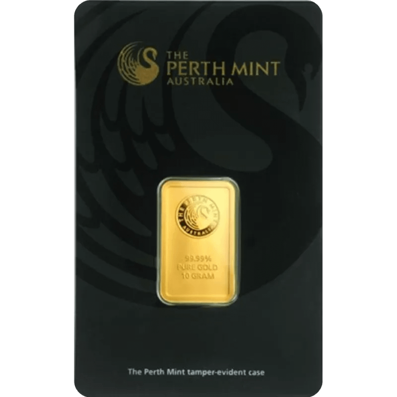 10 g Goldbarren Perth Mint