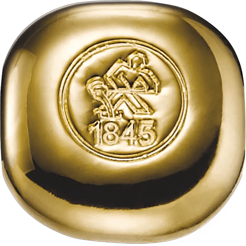 1 Unze Goldbarren Heimerle & Meule - gegossen