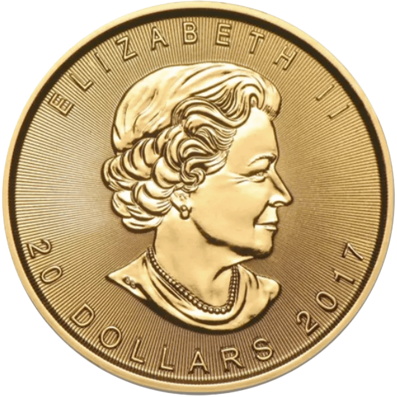 1/2 Unze Gold Maple Leaf diverse Jahrgänge – Bild 2