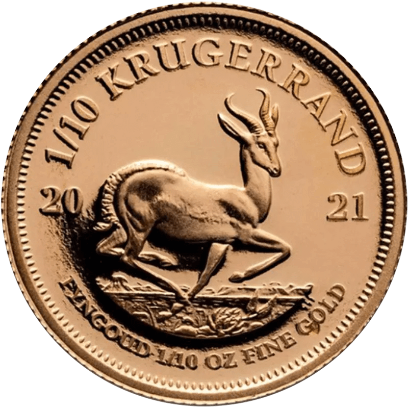 1/10 Unze Gold Krügerrand diverse Jahrgänge – Bild 3