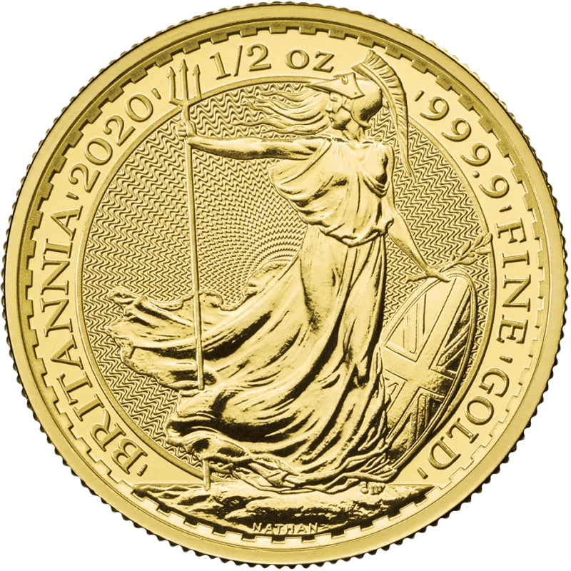1/2 Unze Gold Britannia - diverse Jahrgänge – Bild 3