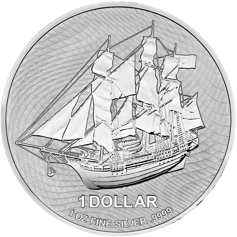 1 Unze Cook Islands Silber - Bounty 2022