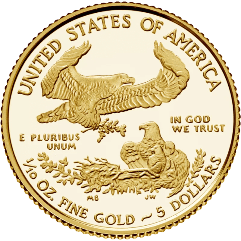 1/10 Unze Gold American Eagle – Bild 3