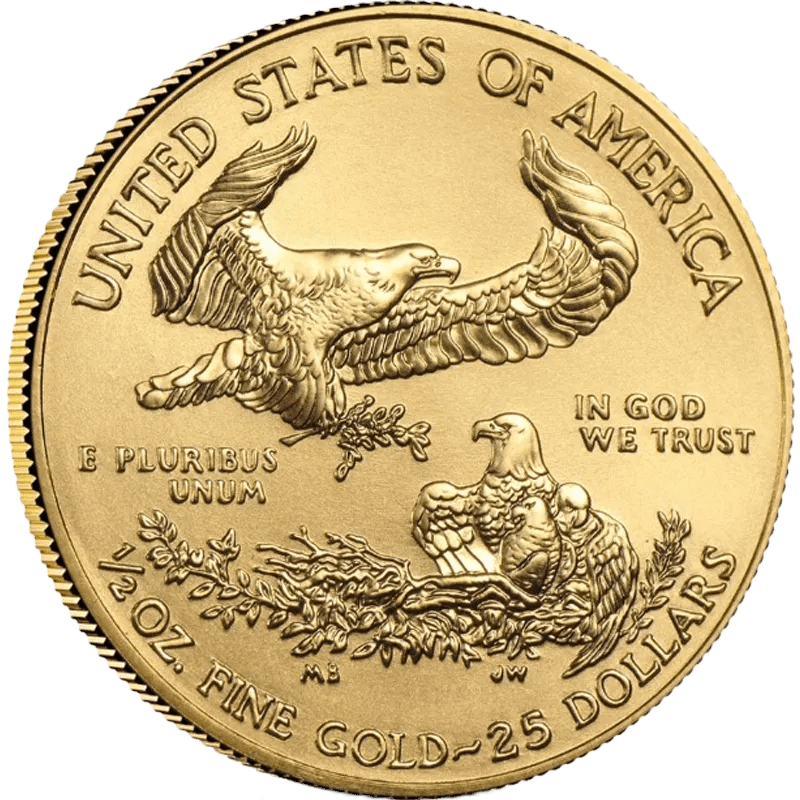 1/2 Unze Gold American Eagle – Bild 3