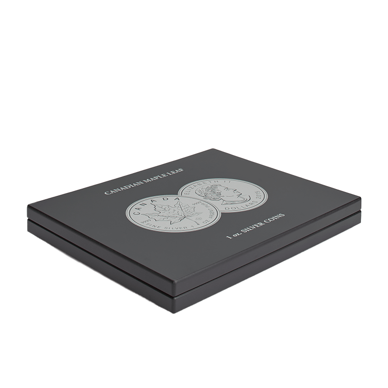 Münzkassette VOLTERRA, 20 Silbermünzen “Maple Leaf” – Bild 2