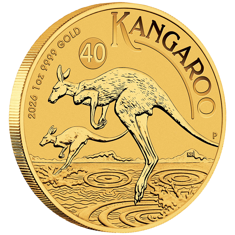 1 Unze Gold Australien Känguru 2026 – Bild 2